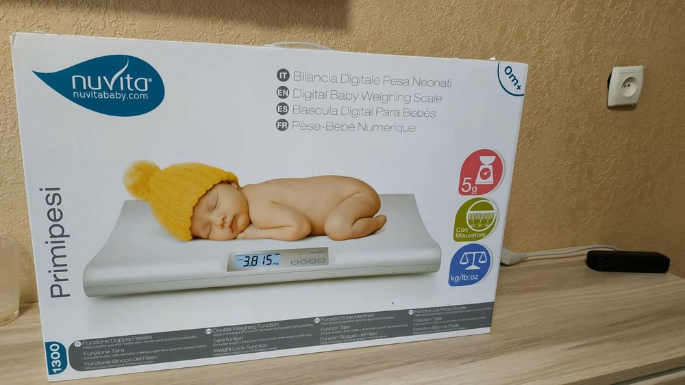Весы для младенца nuvita