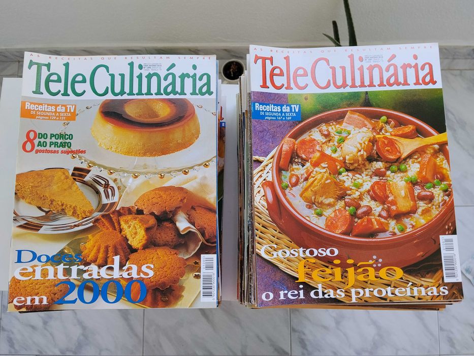 143 revistas da Tele Culinária