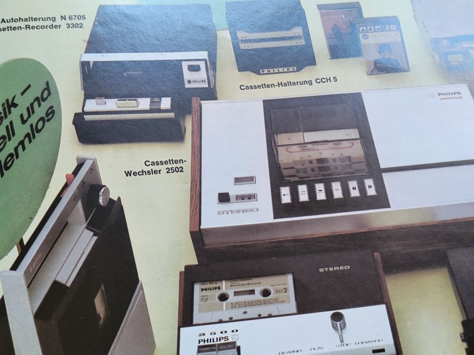 Stara Gazetka Philips Stare Czasopismo Sprzęt Elektroniczny Vintage