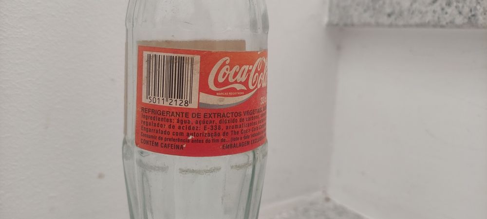 Antiga Garrafa 33 cl Coca-Cola