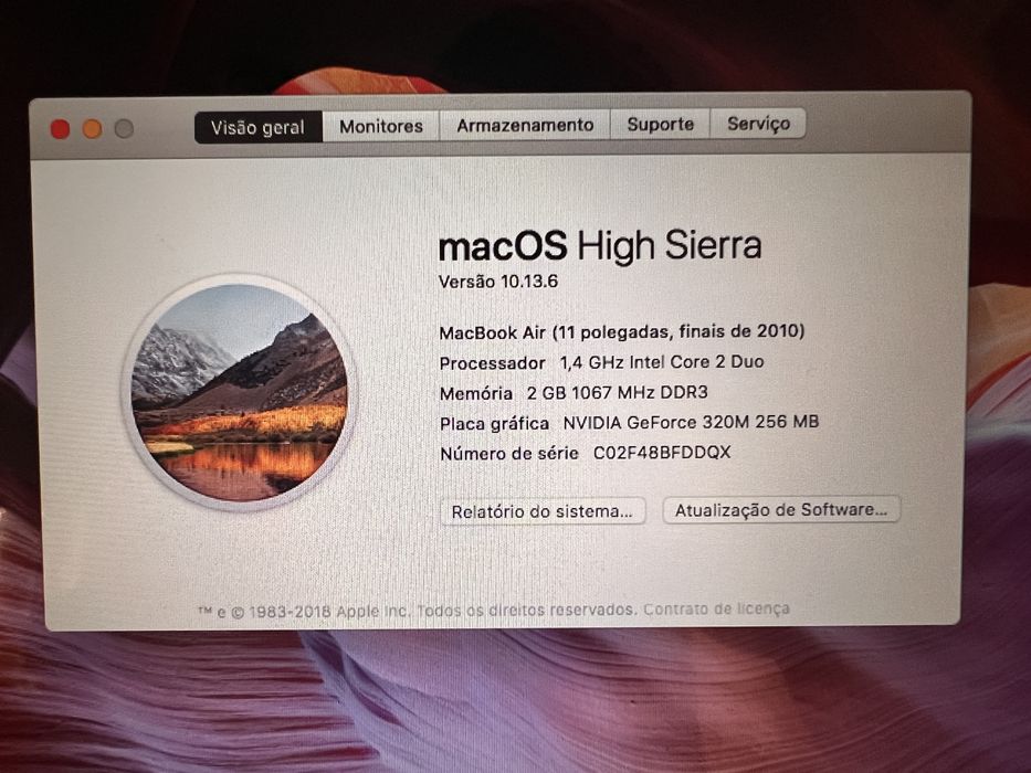 Apple Macbook Air mid 2011