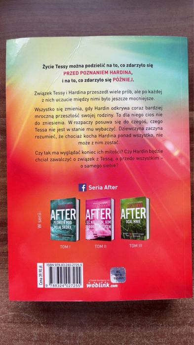 After bez siebie nie przetrwamy Anna Todd