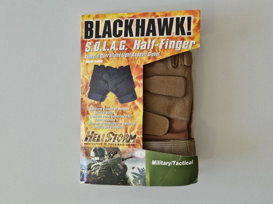 Тактичні рукавиці SOLAG Full-Finger Blackhawk Assault