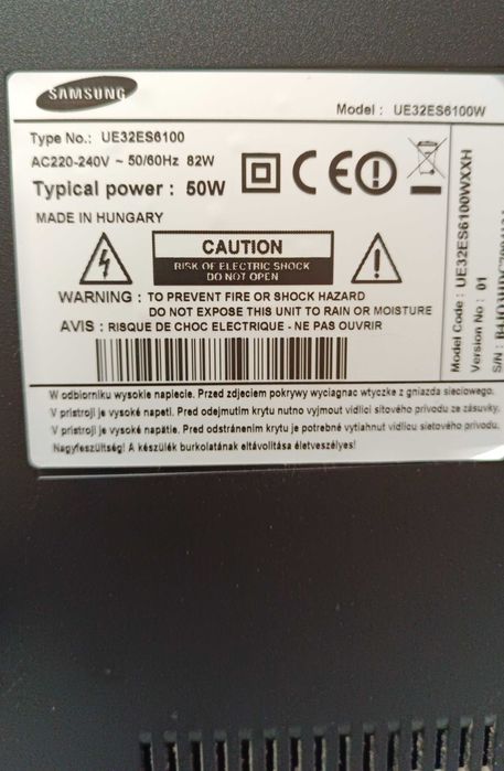 Smart телевізор Samsung UE32ES6100 3D FullHD 6 серія: 6 700 грн ...