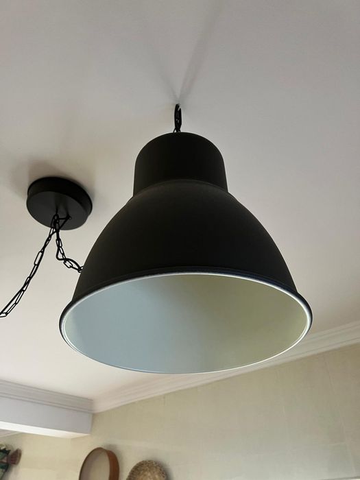 3 Candeeiros suspenso de teto 22cm e 38cm