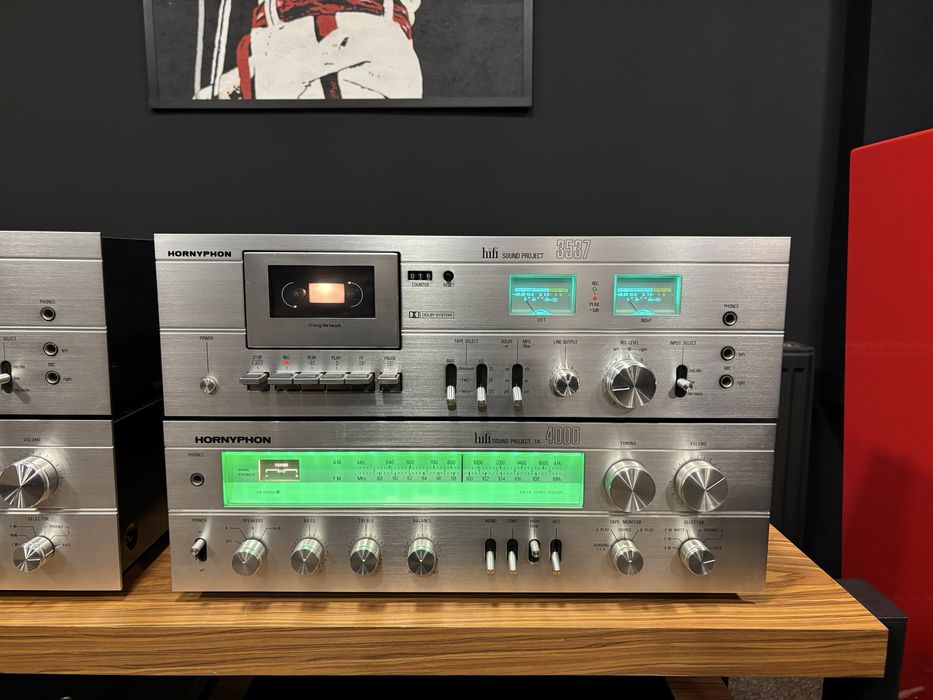 Hornyphon HiFi Sound Project 4000 + 3537( amplituner + magnetofon)