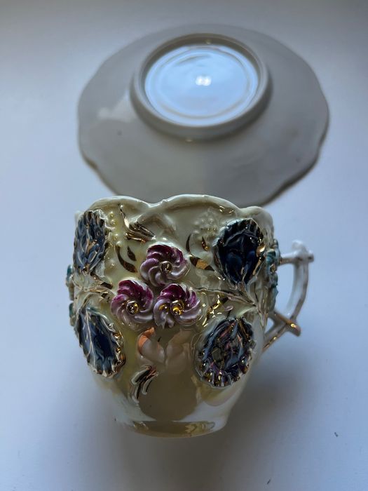 Conjunto 3 chávenas com pires