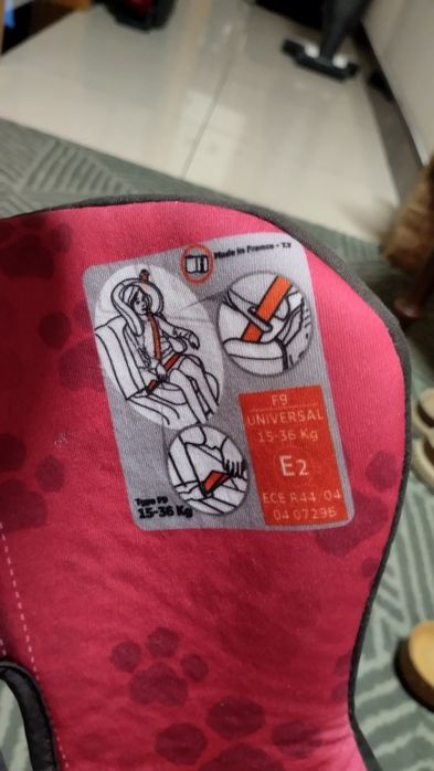 Cadeiras auto usadas