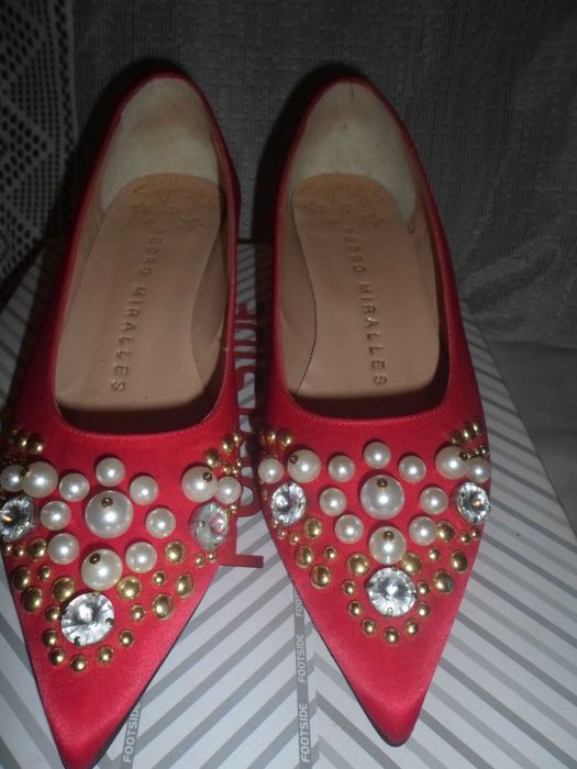 sapatos como novos  para cerimónia para senhora