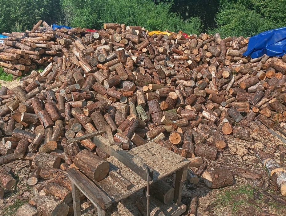 Drewno SUCHE IGLASTE Drewno Kominkowe, opałowe Brzoza, Olcha, Sosna, Świerk