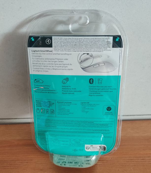 Rato wireless Logitec Signature - Tamanho L / NOVO