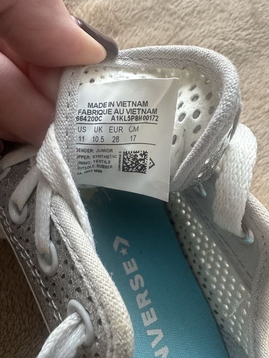 Кеды  Converse для модницы