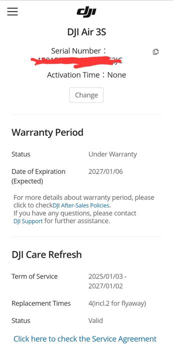 DJI Air 3S NOVO C/Garantia e Care Refresh