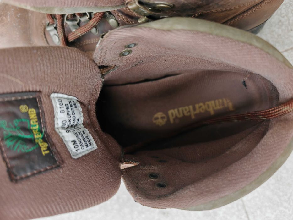 Botas Timberland tamanho 43 — Couro genuíno