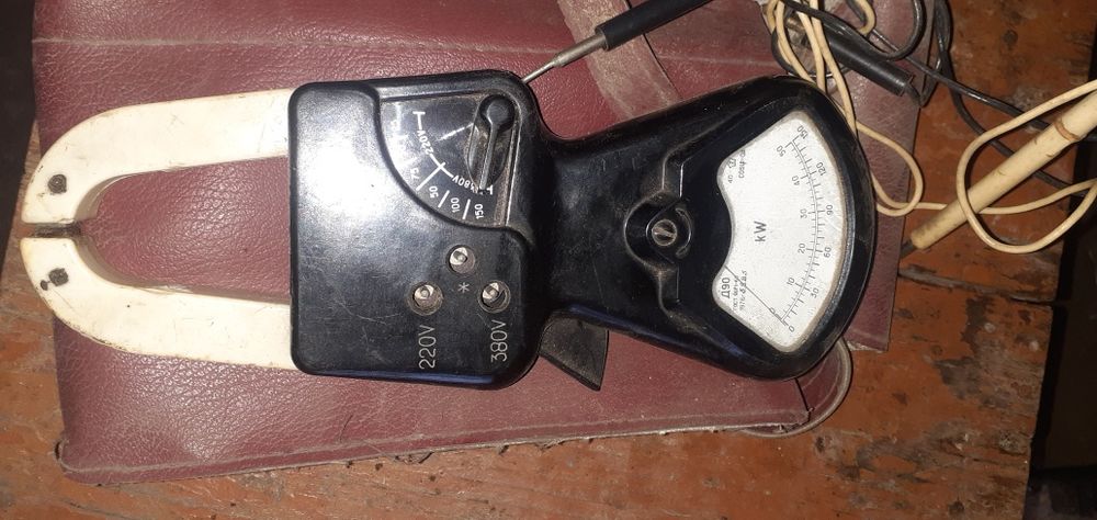 Елекелектроизмерительные клещи ссср новые