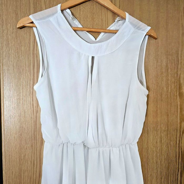 Vestido branco Red Queen