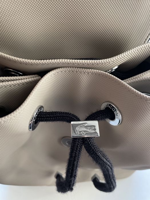 Шкіряний рюкзак Lacoste жіночий