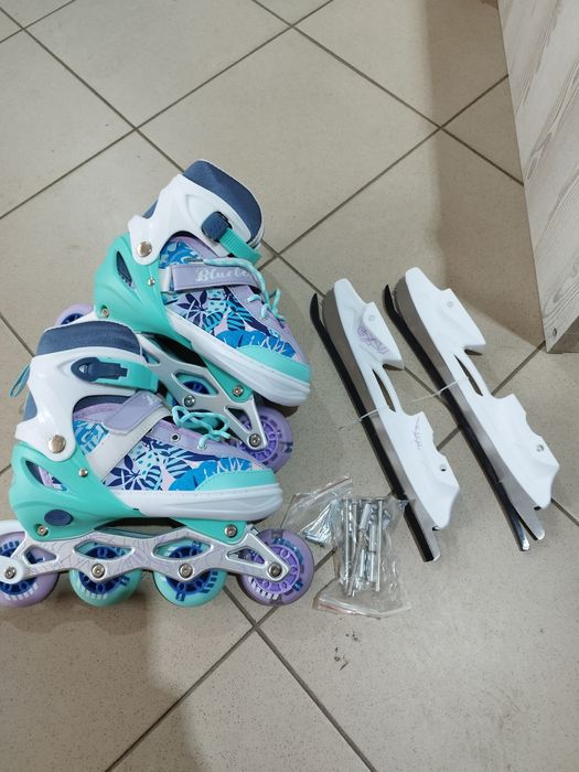 Ковзани. Ролики.