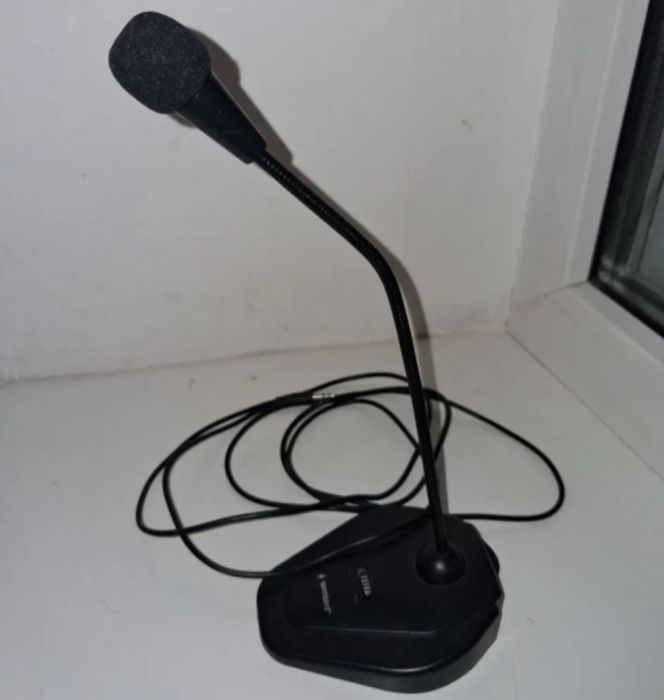 Настільний мікрофон Gembird MIC-D-01 Black