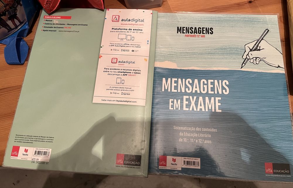 Manual escolar Mensagens Português 12 ano