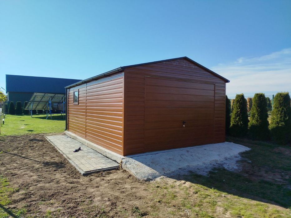 Garaże blaszane Drewnopodobne i nie tylko!!