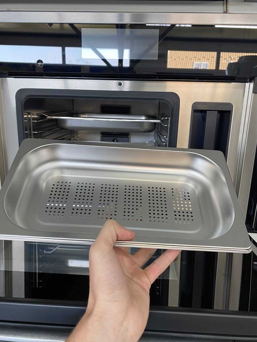 Вбудована парова шафа Miele DG 6800 хромова, гарантія, доставка
