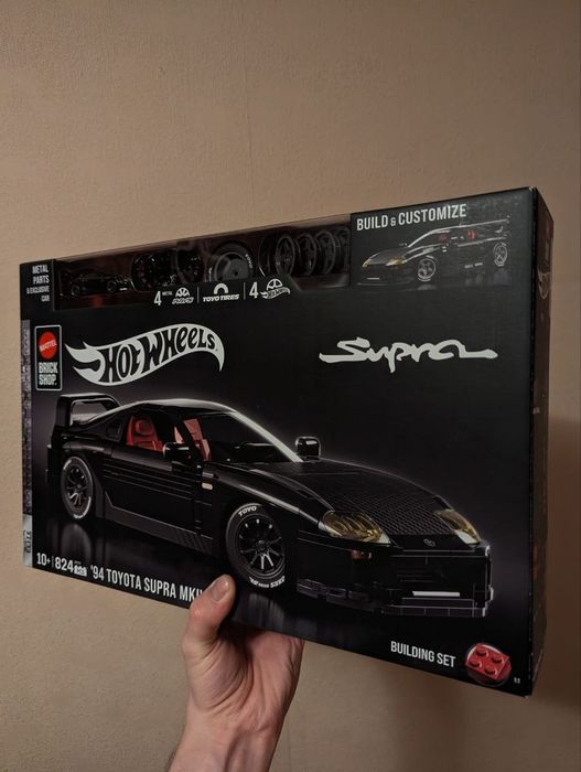 Supra Hot Wheels A80 MK 4 IV Mattel Brick супра хот вілс конструктор