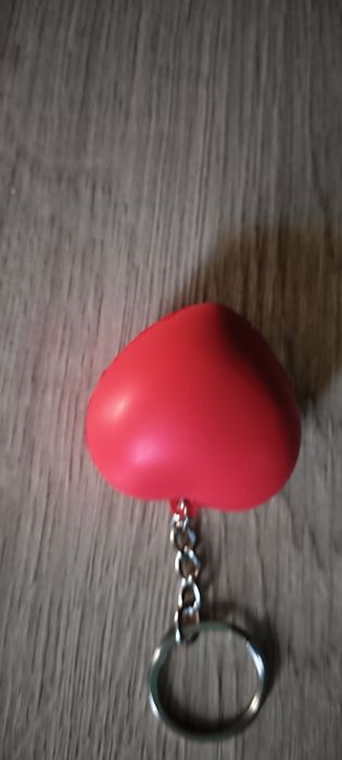 Breloczek brelok zawieszka dzień Mamy serce czerwone gąbka