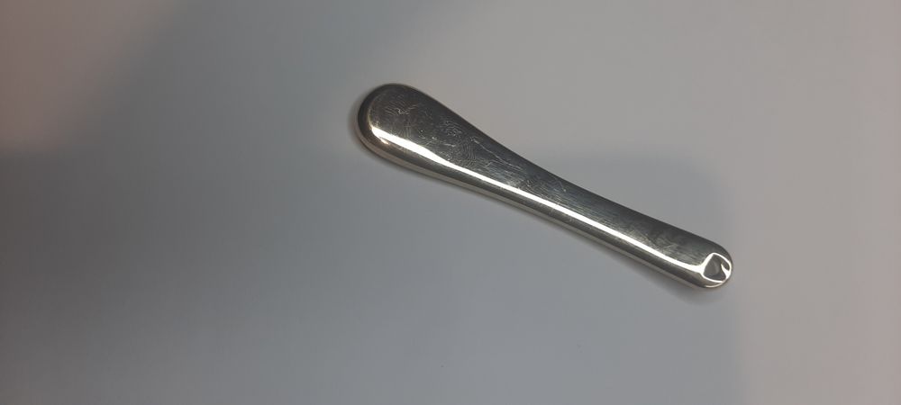 Autêntico pingente de colher folheado ouro 24k DIOR Prestíge.