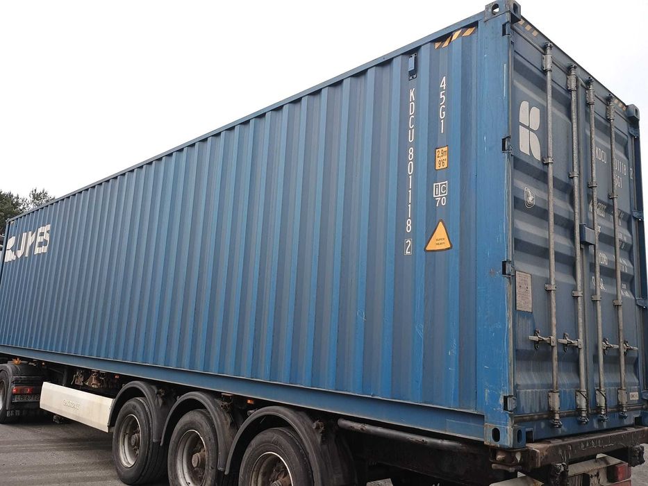 Kontener morski magazynowy 40 DV/HC 12 metrowy, 2022 r. Tani transport