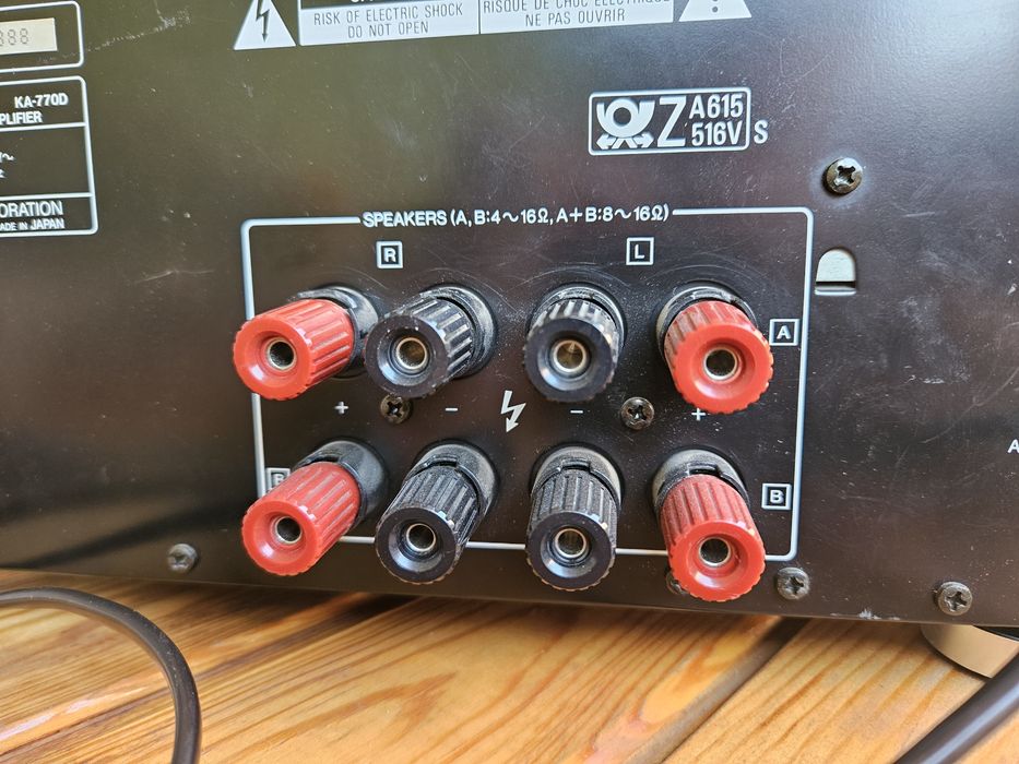 Японский усилитель Kenwood KA 770D