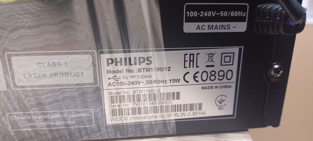 Philips BTM1180 12 BLUETOOTH