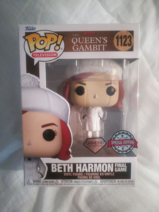 Queen's Gambit 1123 Beth Harmon Diamond Funko pop
