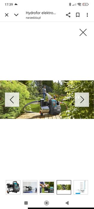 Hydrofor elektroniczny Gardena Premium 6000/6E LCD inox