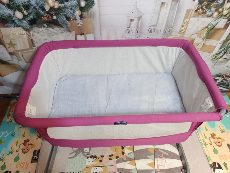 Детская приставная кроватка chicco