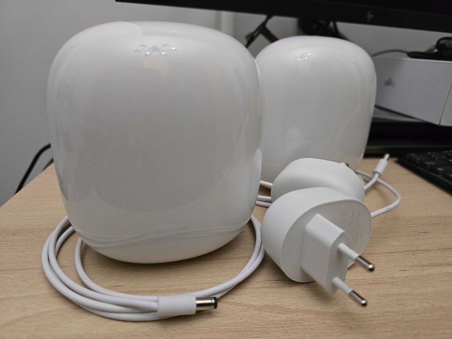 Google Nest Wifi Pro – 2-pak MESH, stan idealny