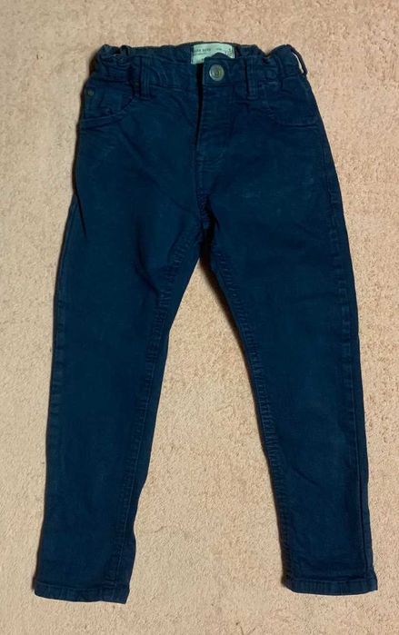 Cині джинси ZARA BOYS на худенького хлопчика р.104