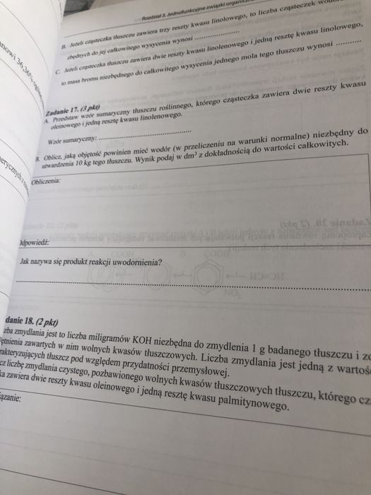 Chemia zadania przedmaturalne 3 cz. Piotr Kosztołowicz