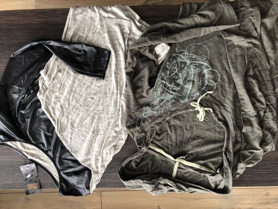 Paka ubran 38/40 h&m mint&berry 12szt wiosna okazja paczka kobieta M L