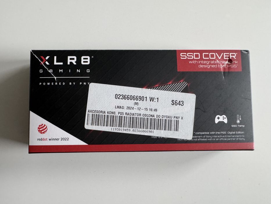 Radiator do dysku SSD M2 dla PS5
