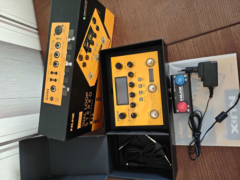 Pedal looper NUX Dual Loop Stereo