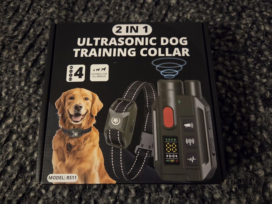 Coleira de treino para Cães 2 em 1