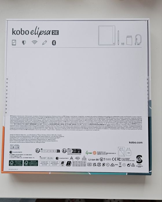 Kobo Elipsa 2E  E-reader Livro digital Novo em caixa - SEM FATURA