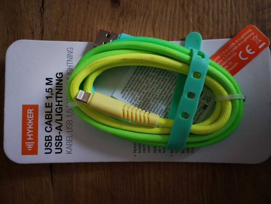 USB Cable 1,5 m. Kolor zielony