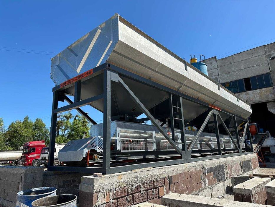 Бетонный мобильный комплекс, бетонный завод, мобильный, стационарный