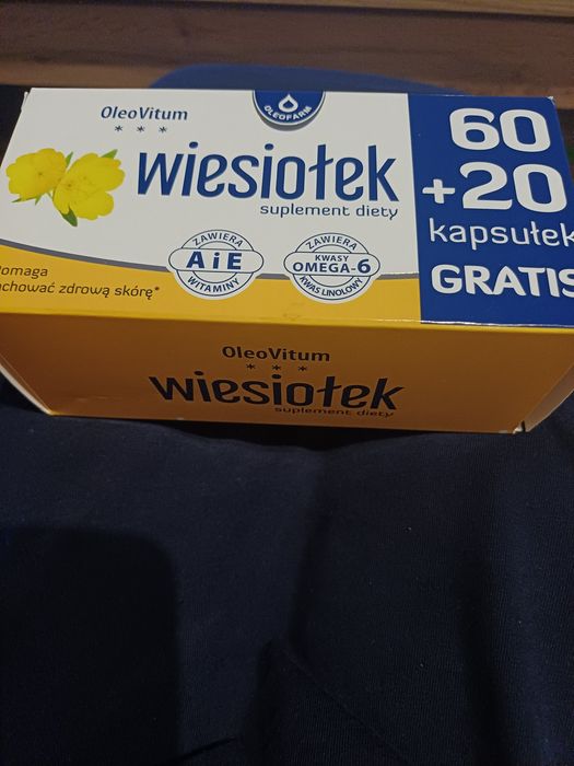 Wiesiołek  supplement diety.