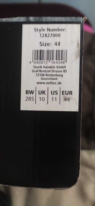 Черевики Mil-Tec SWAT Boots - Black