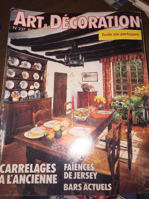 11 Revistas - Art et Décoration (desde o ano de 1982)