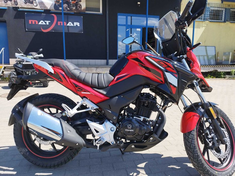 Motocykl 125 promocja świąteczna Barton GT 125 MATMAR Ełk