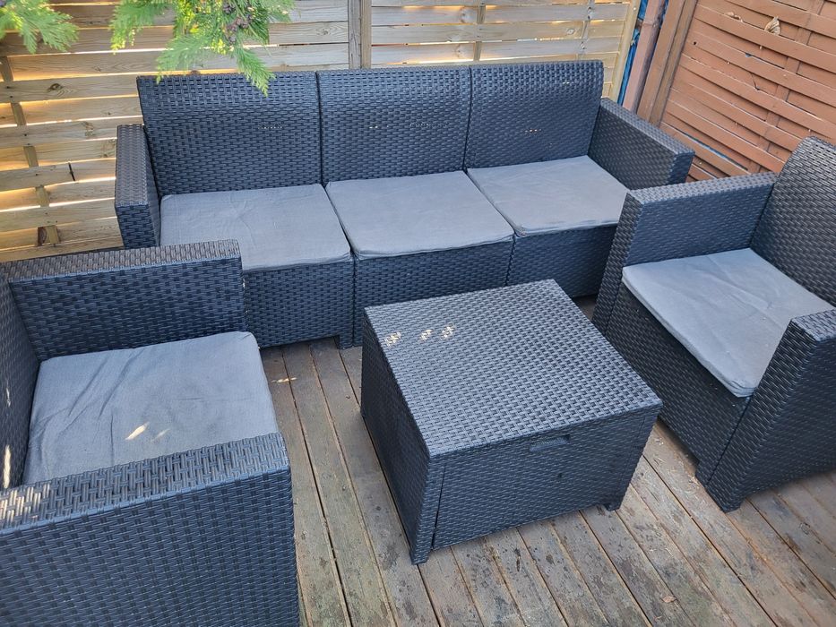 Meble ogrodowe komplet